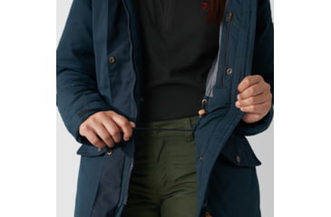 Image of Fjallraven Singi Down Jacket - Women's, Extra Small, Dark Navy, F86374-555-XS