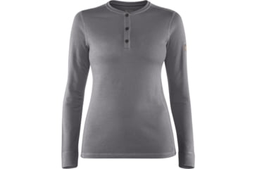 Image of Fjallraven Singi Merino Henley - Womens, Grey, 2XS, F89310-020-XXS