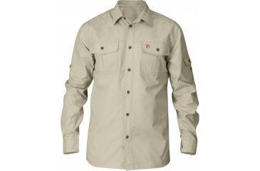 Image of Fjallraven Singi Sarek Trekking Long Sleeve Shirt Mens, Limestone, XL F81838-217-XL