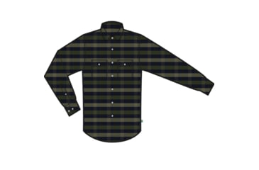 Image of Fjallraven Skog Shirt - Mens, Deep Forest/Laurel Green, Small, F81353-662-625-S