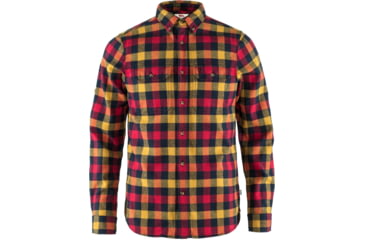 Image of Fjallraven Skog Shirt - Mens, True Red, Medium, F81353-334-M
