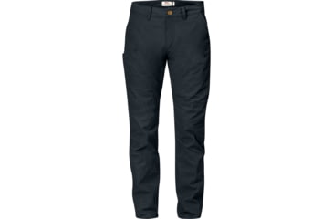 Image of Fjallraven SOrmland Tapered Trousers - Mens, Dark Navy, US 40/EU 58, Long Inseam, F90651-555-58-Long