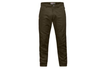 Image of Fjallraven SOrmland Tapered Winter Trousers - Mens, Dark Olive, US 37/EU 54, Long Inseam, F90701-633-54-Long