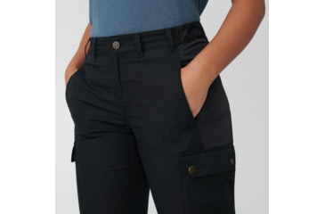 Image of Fjallraven Stina Trousers - Womens, Black, 36, Regular, F84775-550-36/R