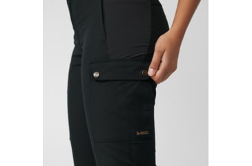 Image of Fjallraven Stina Trousers - Womens, Black, 36, Regular, F84775-550-36/R
