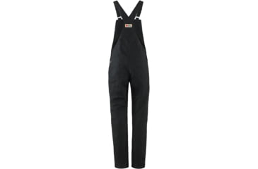 Image of Fjallraven Vardag Dungaree Trousers - Womens, Black, Medium, F87030-550-M