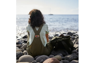 Image of Fjallraven Vardag Dungaree Trousers - Womens, Green, Medium, F87030-620-M