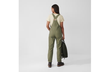 Image of Fjallraven Vardag Dungaree Trousers - Womens, Green, Medium, F87030-620-M
