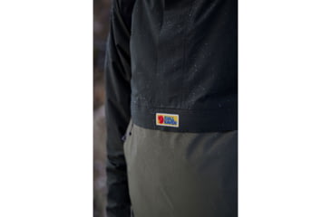 Image of Fjallraven Vardag Hydratic Anorak Jacket - Mens, Black, Small, F86688-550-S