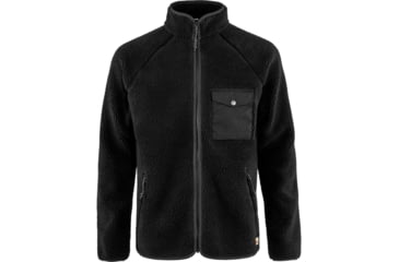 Image of Fjallraven Vardag Pile Fleece - Mens, Black, Medium, F84158-550-M