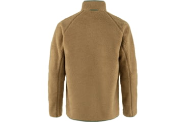 Image of Fjallraven Vardag Pile Fleece - Mens, Buckwheat Brown/Laurel Green, Extra Large, F84158-232-625-XL