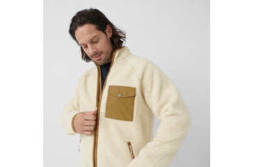 Image of Fjallraven Vardag Pile Fleece - Mens, Chalk White, Medium, F84158-113-M