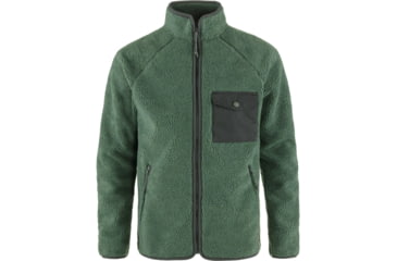Image of Fjallraven Vardag Pile Fleece - Mens, Deep Patina/Iron Grey, Small, F84158-679-048-S