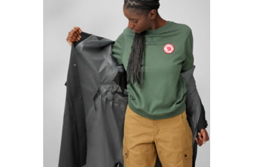 Image of Fjallraven Vardag Rain Parka - Womens, Black, Extra Small, F14500131-550-XS