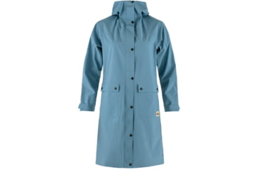 Image of Fjallraven Vardag Rain Parka - Womens, Dawn Blue, Small, F14500131-543-S