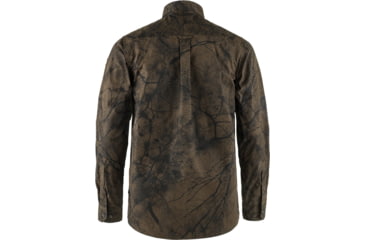 Image of Fjallraven Varmland G-1000 Shirt - Mens, Dark Olive/Camo, Medium, F87326-636-M