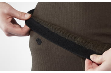 Image of Fjallraven Varmland Woolterry Johns - Womens, Dark Olive, Extra Small, F90841-633-XS