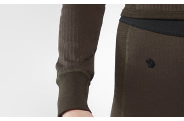 Image of Fjallraven Varmland Woolterry Johns - Womens, Dark Olive, Extra Small, F90841-633-XS