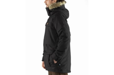 Image of Fjallraven Yupik Parka - Mens, Black, X-Small, FJR0032-BLACK-X-SMALL