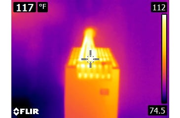 Image of FLIR Systems E8 Pro Infrared Camera with Ignite Cloud, 320x240 pixels, Black, 13303-0302