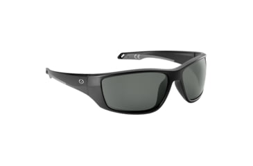 Image of Flying Fisherman 7739BS Carico Sunglasses, Matte Black Frame Smoke Lens, AcuTint Polarized Lens System, 7739BS