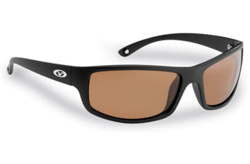 Image of Flying Fisherman 7756BC Slack Tide Sunglasses Matte Black Copper, 7756BC