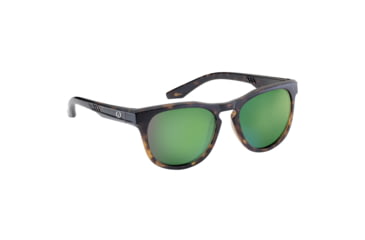 Image of Flying Fisherman 7823TAG Breakers Sunglasses, Tortoise Frame, Green Mirror Lenses, 7823TAG