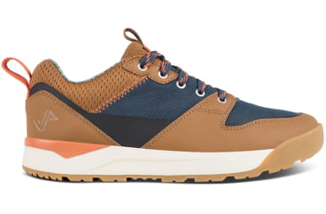 Image of Forsake Banks Low Top Hiking Boots - Men's, Navy/Orange, 9, MSS21B1-492-9