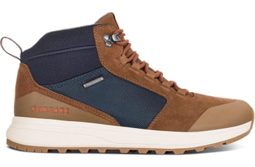 Image of Forsake Maddox Mid Top Hiking Boots - Men's, Navy/Orange, 13, MFW20MM4-492-13