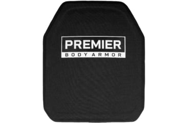 Image of Fortis Manufacturing GT/RF2 Level III+ Armor Plate, Multi-Curve, 10x12in, Black, FOR-9503
