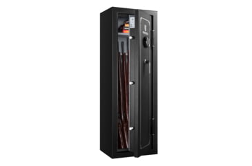 Image of Fortress 8 Gun Fire and Waterproof Gun Safe with E-Lock, Black texture, Oversized, 8EBF