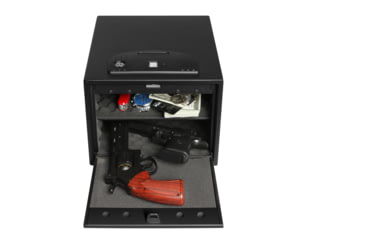 Image of Fortress Large Quick Access Safe with Biometric Lock, Black Santex, Large, 55B30