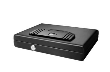 Image of Fortress Medium Portable Safe with Biometric Lock, Black, Medium, 11B20