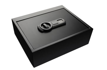 Image of Fortress Personal Drawer Safe with Biomertric Lock, Black Santex, Small, 44B10