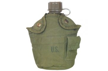 Image of Fox Outdoor GI 1 Qt. Canteen Cover - Used, Olive Drab, 93-10 OD