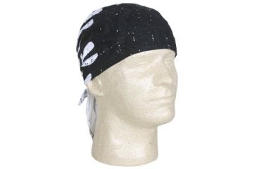 Image of Fox Outdoor Headwraps, Black and White Flame, 83-472