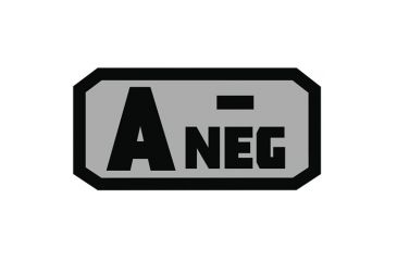 Image of Fox Outdoor Medical and Morale Patches, A Neg - Grey/Black, 84P-051