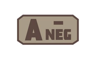 Image of Fox Outdoor Medical and Morale Patches, A Neg - Khaki/Brown, 84P-061