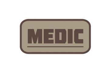 Image of Fox Outdoor Medical and Morale Patches, Medic - Khaki, 84P-032