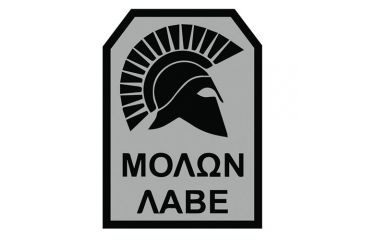 Image of Fox Outdoor Medical and Morale Patches, Sparten - Grey, 84P-151