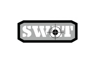 Image of Fox Outdoor Medical and Morale Patches, Swat - White/Grey, 84P-481