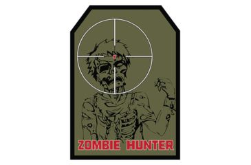 Image of Fox Outdoor Medical and Morale Patches, Zombie Hunter - Olive Drab, 84P-390