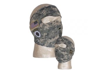 Image of Fox Outdoor Neoprene Thermal Face Mask, Army Uniform, 72-652
