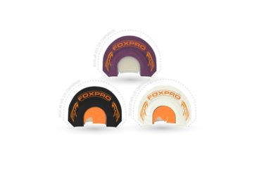 Image of FoxPro Hybrid Spur Combo Pack Turkey Hand Call, Purple/Black/White HYBRID SPUR COMBO