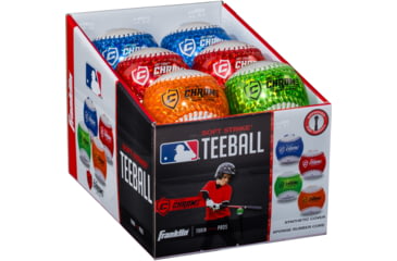 Image of Franklin MLB Soft Strike Metallic Tee Balls PDQ