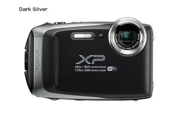 Image of Fujifilm FinePix XP130 Underwater Digital Camera, 16.4 MP, 1080p Full HD Video, w/Optical Image Stabilization, Dark Silver, 600019824