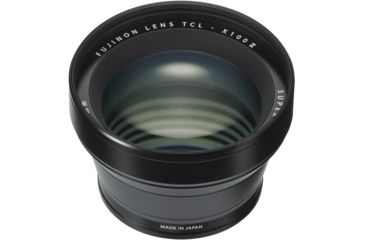 Image of Fujifilm TCL-X100 II Tele Conversion Lens for X100F/X100T/X100S/X100, Black, Small, 16534742