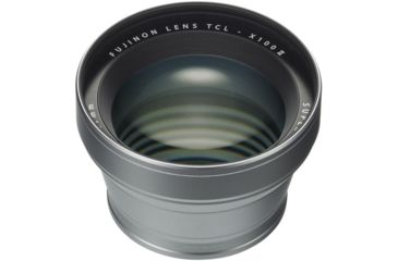 Image of Fujifilm TCL-X100 II Tele Conversion Lens for X100F/X100T/X100S/X100, Silver, Small, 16534730