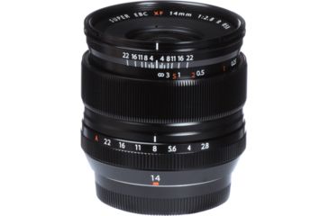 Image of Fujifilm XF14mm F2.8 R Camera Lenses, Black, Small, 16276481