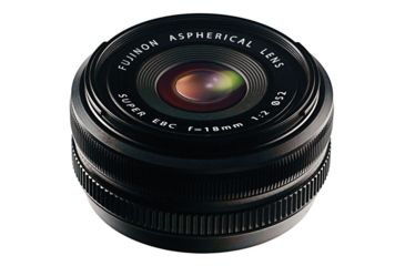 Image of Fujifilm XF18mm F2 R Camera Lenses, Black, Small, 16240743
